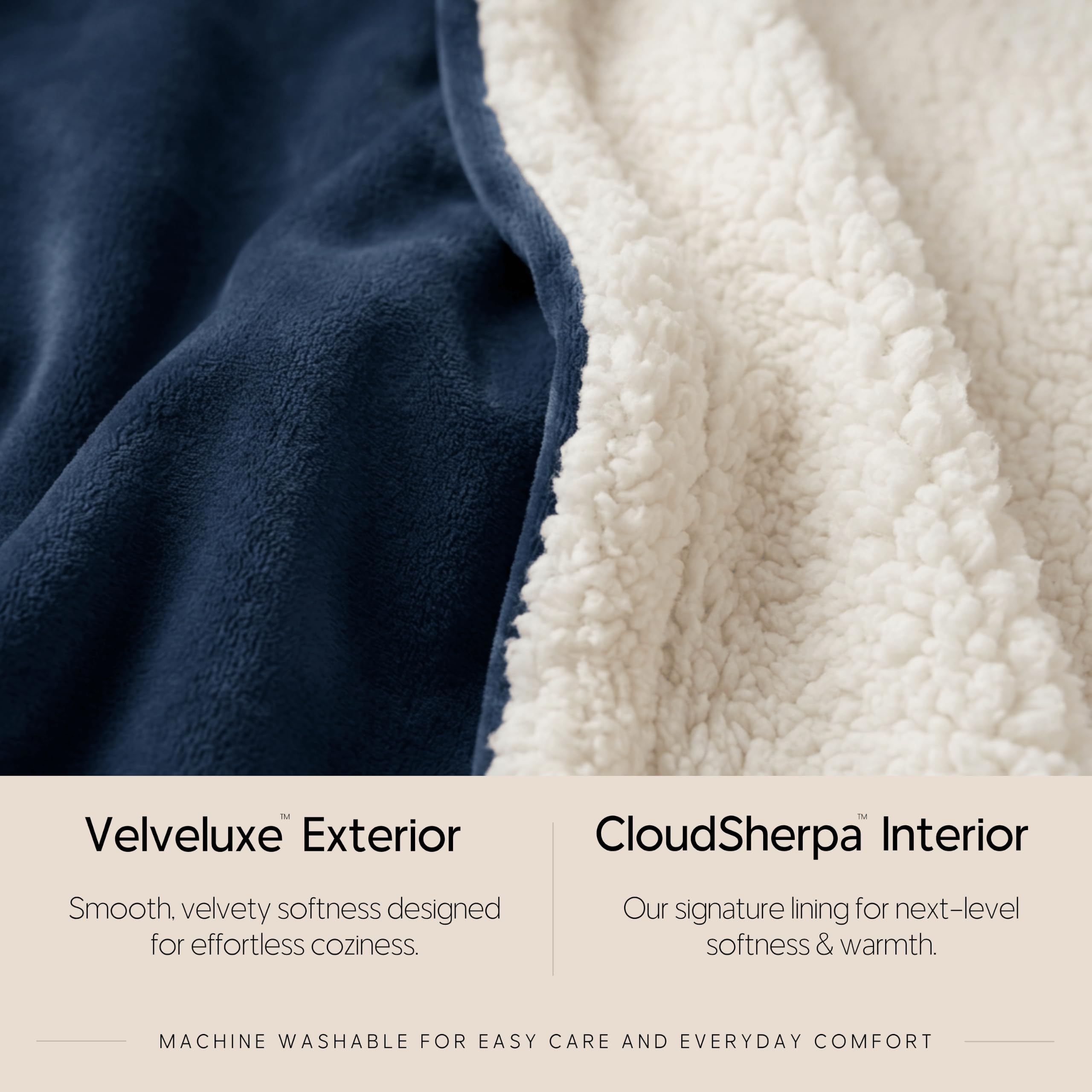 THE COMFY porté par une personne montrant coupe oversize et ajustement