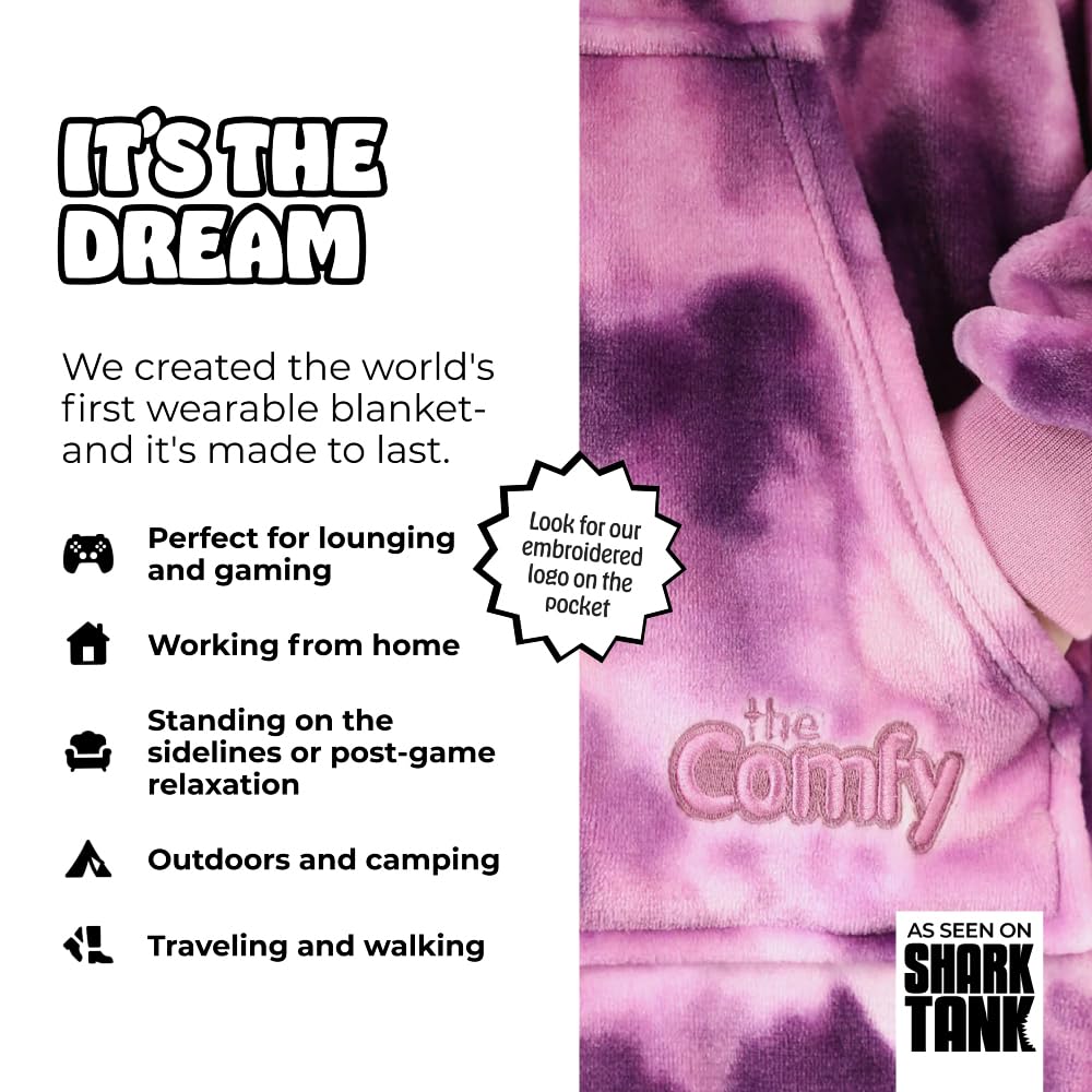 THE COMFY Dream gros plan matière microfibre douce pour toucher soyeux