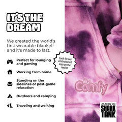 THE COMFY Dream gros plan matière microfibre douce pour toucher soyeux