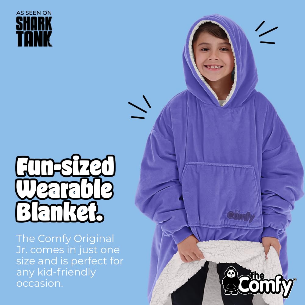 THE COMFY gros plan doublure CloudSherpa montrant douceur et chaleur