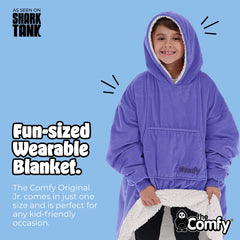 THE COMFY gros plan doublure CloudSherpa montrant douceur et chaleur