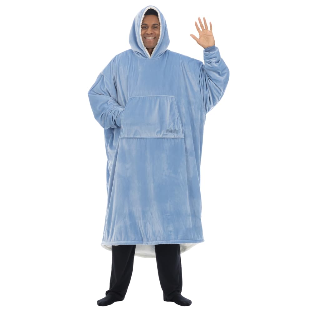 THE COMFY Original Long face avant montrant coupe oversize et confort