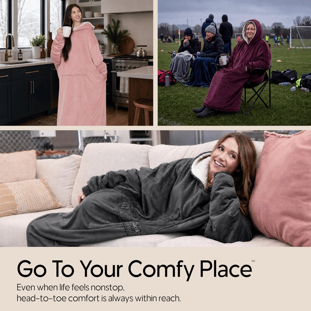 THE COMFY poche kangourou spacieuse gardant mains au chaud