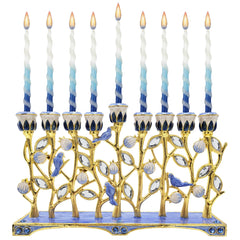 The Dreidel Company profil et base en métal émaillé garantissant stabilité et tenue des bougies