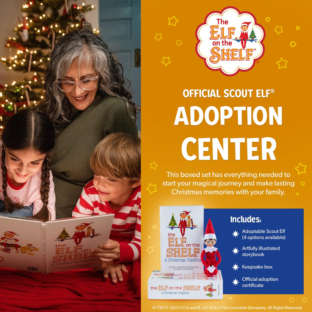 The Elf on the Shelf certificat d'adoption officiel prêt à encadrer comme souvenir