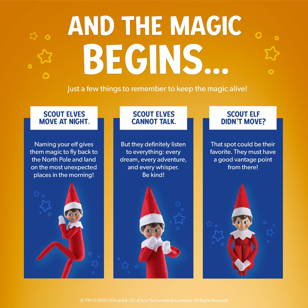 The Elf on the Shelf détail du costume montrant tissus et finitions durables