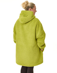 The Grinch texture sherpa douce illustrant chaleur et douceur