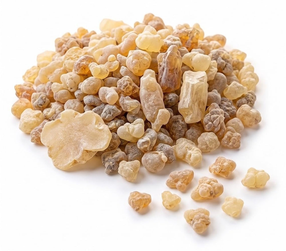 THE JERUSALEM GIFT SHOP granules gros plan montrant la texture naturelle