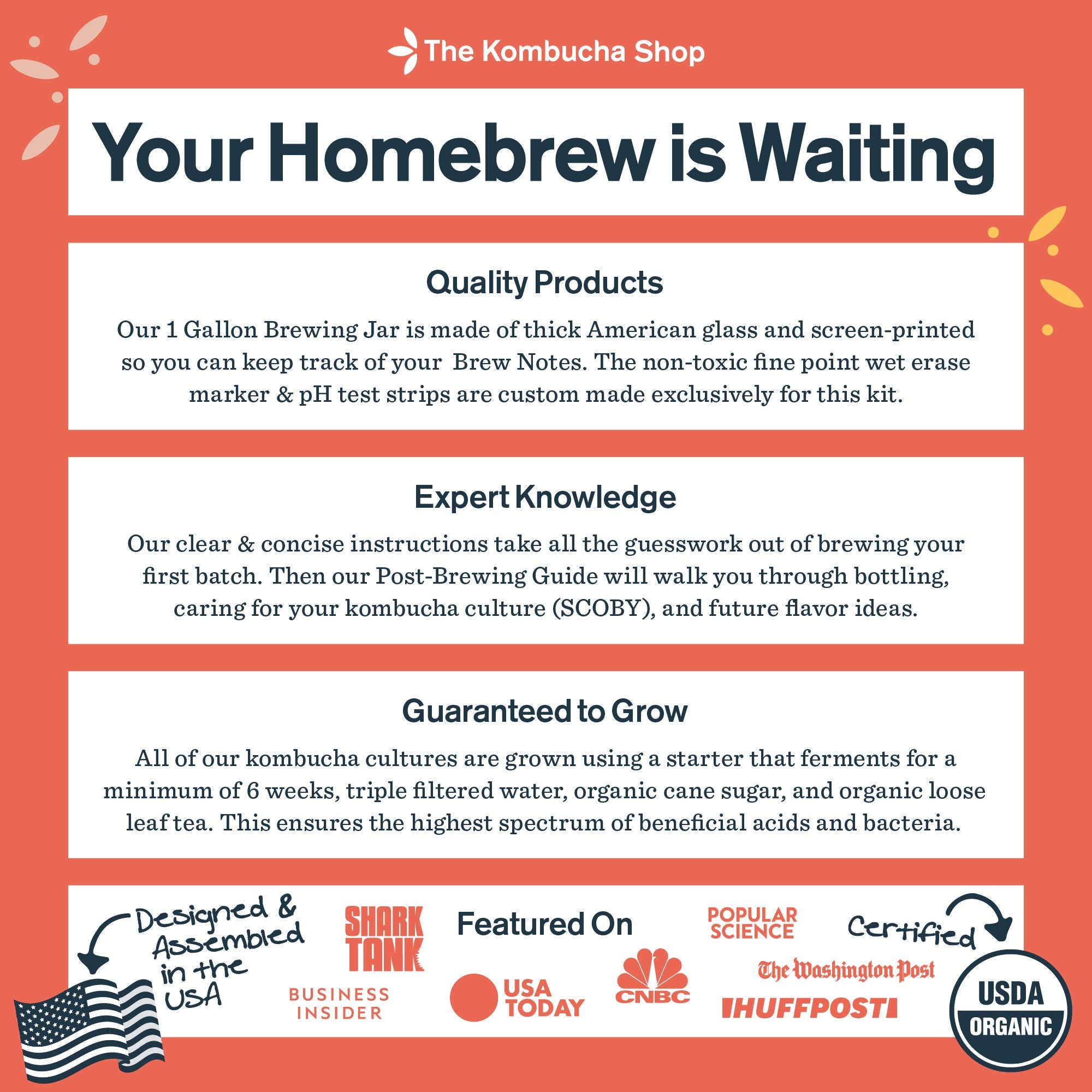 The Kombucha Shop brosse flexible conçue pour nettoyer l'intérieur des bouteilles efficacement