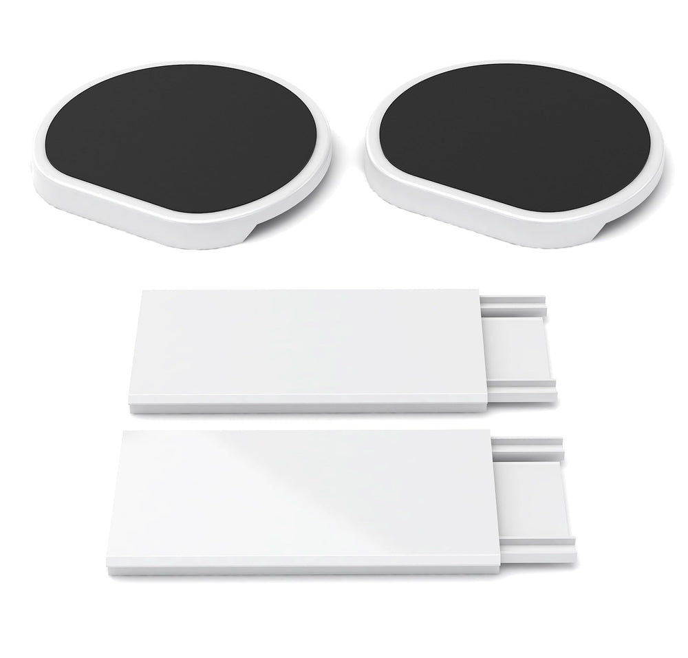 The Lazy Susan Revolution vue face avant du pack extension montrant rails et plateaux utiles