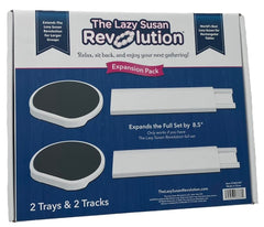 The Lazy Susan Revolution plateau en usage transportant plats chauds sans glisser