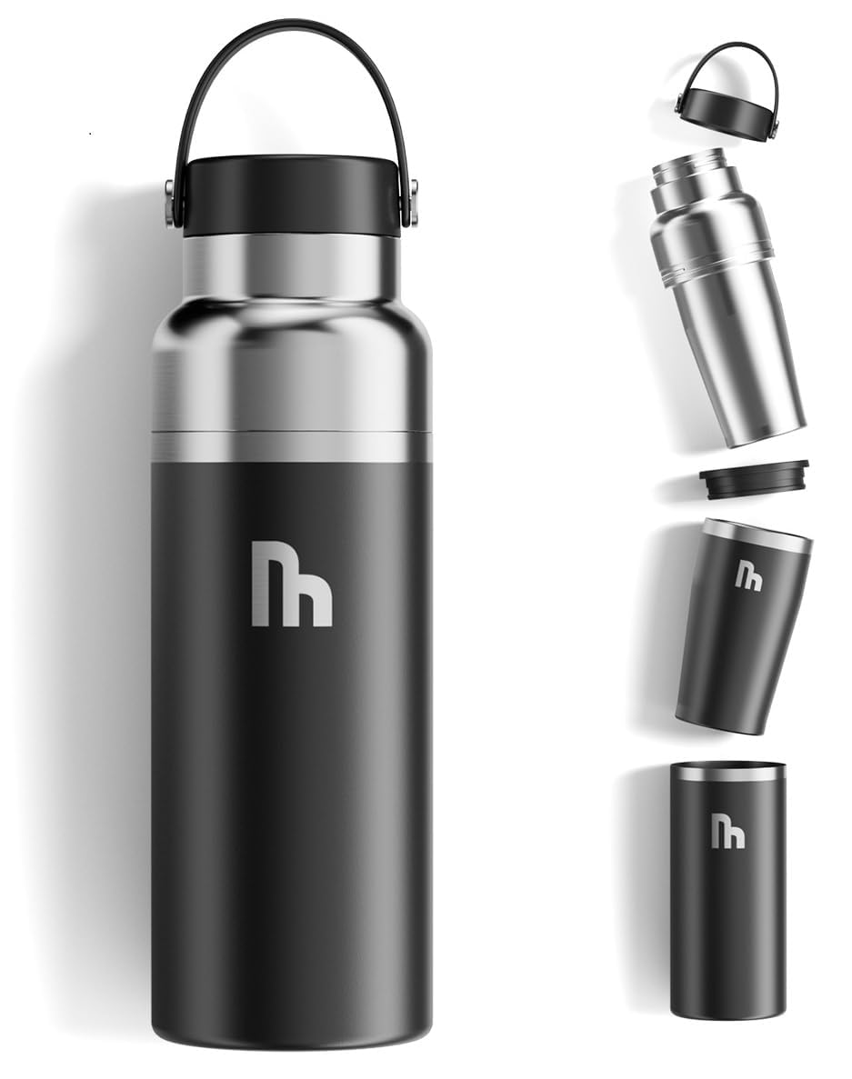 The Mass bouteille 2 en 1 face avant montrant design durable et utilité