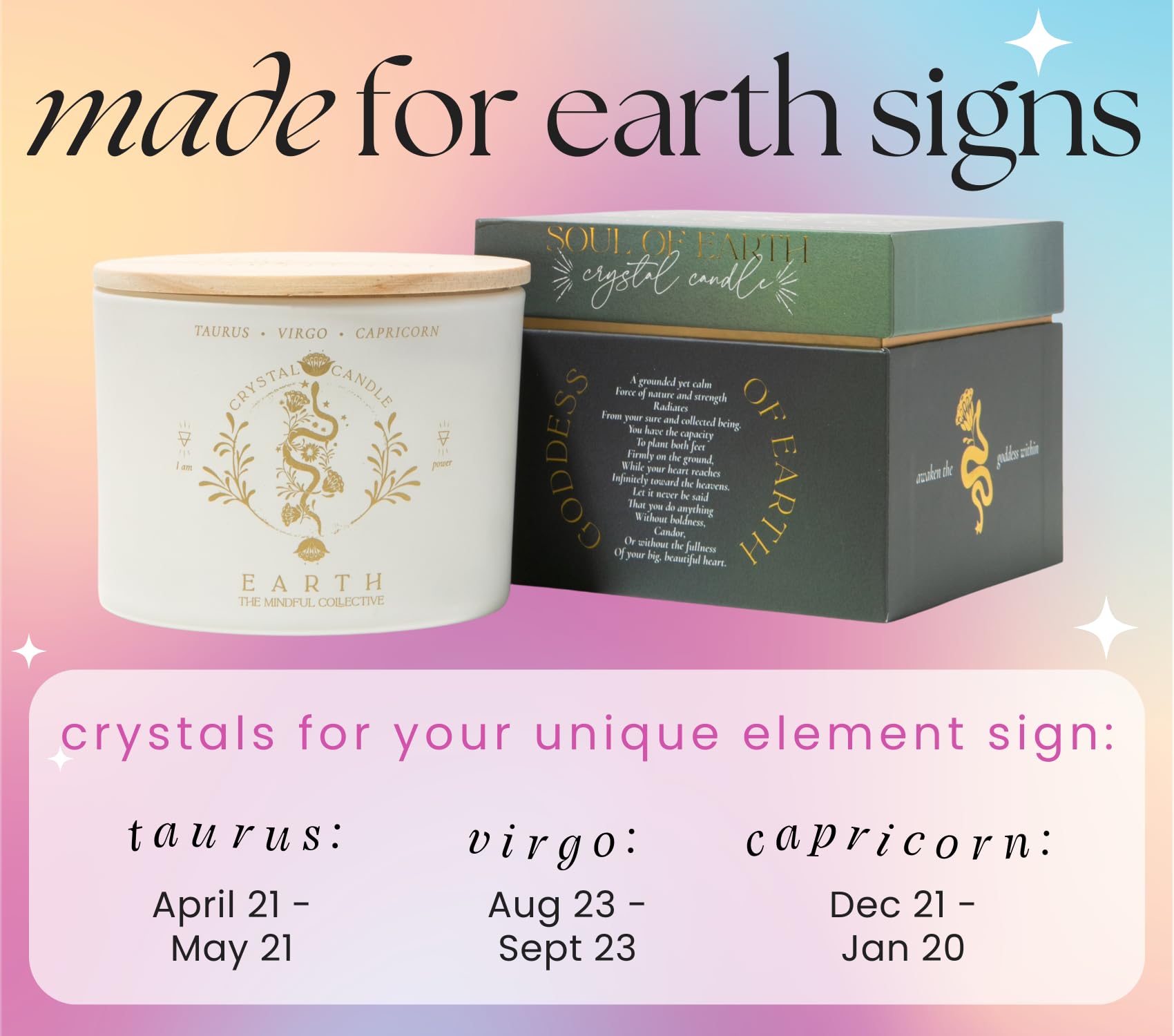 THE MINDFUL COLLECTIVE cristaux Ruby in Fuchsite et Lepidolite visibles décoratifs