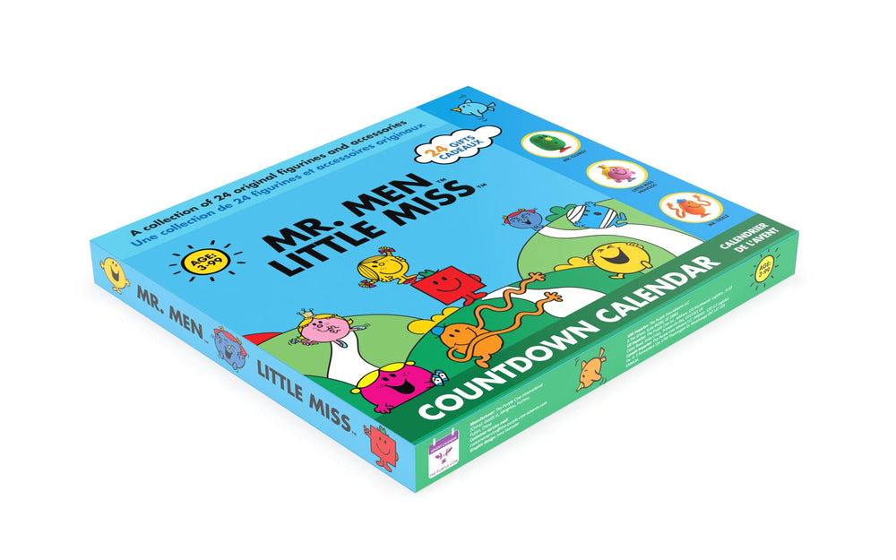 THE PURPLE COW ADVENT CALENDAR ensemble de figurines Mr. Men & Little Miss pour collection