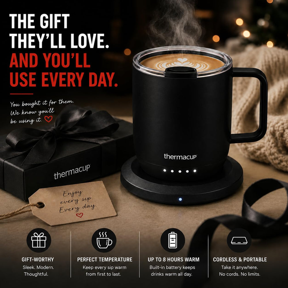 THERMACUP présentation en coffret cadeau prête à offrir pour amateurs de café