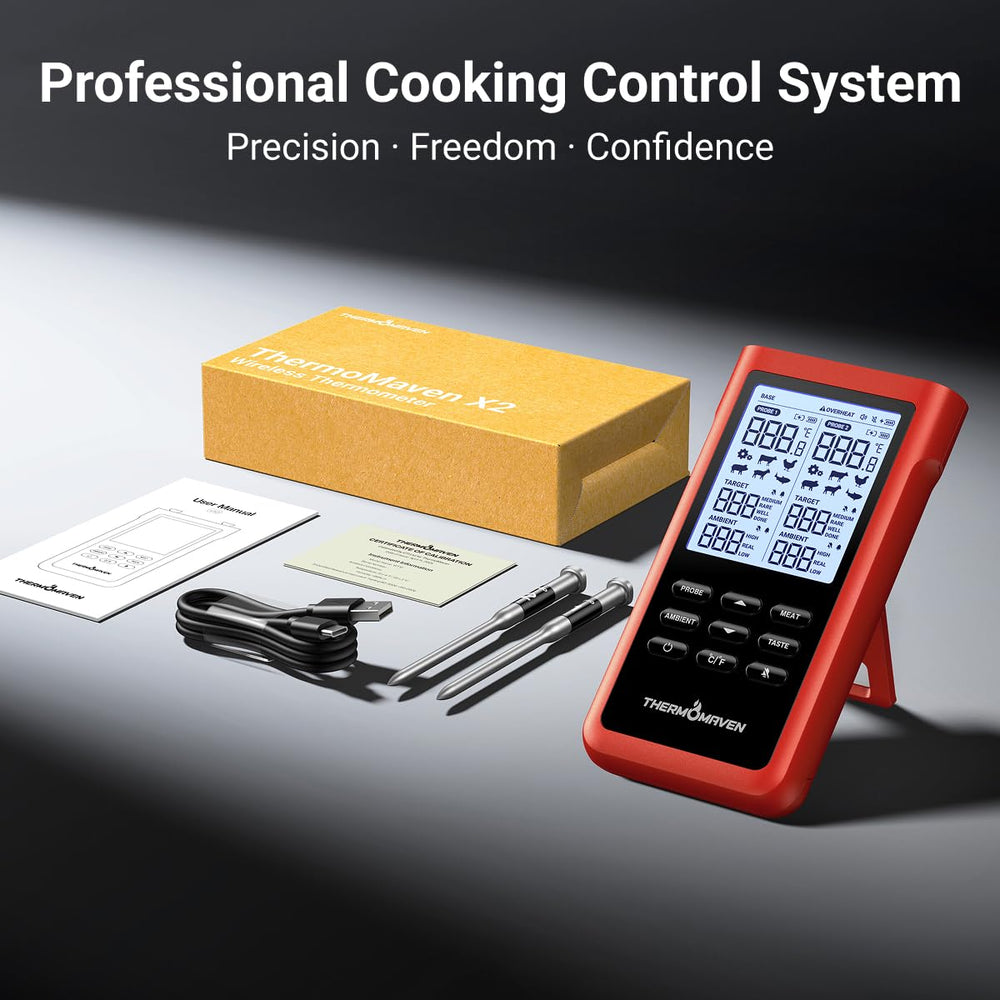 ThermoMaven scène de style de vie barbecue montrant confiance et cuisson maîtrisée