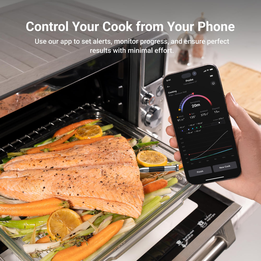 ThermoMaven application mobile affichant température, suivi à distance simple