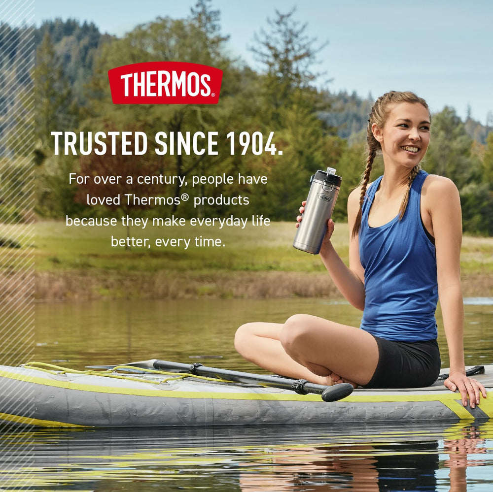 THERMOS bouchon démonté montrant joints et facilité de nettoyage