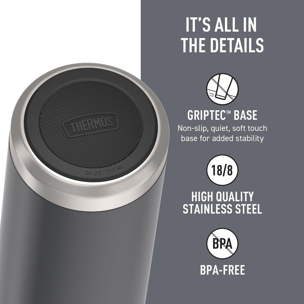 Thermos finition TRUE-COAT résistante protégeant contre les rayures