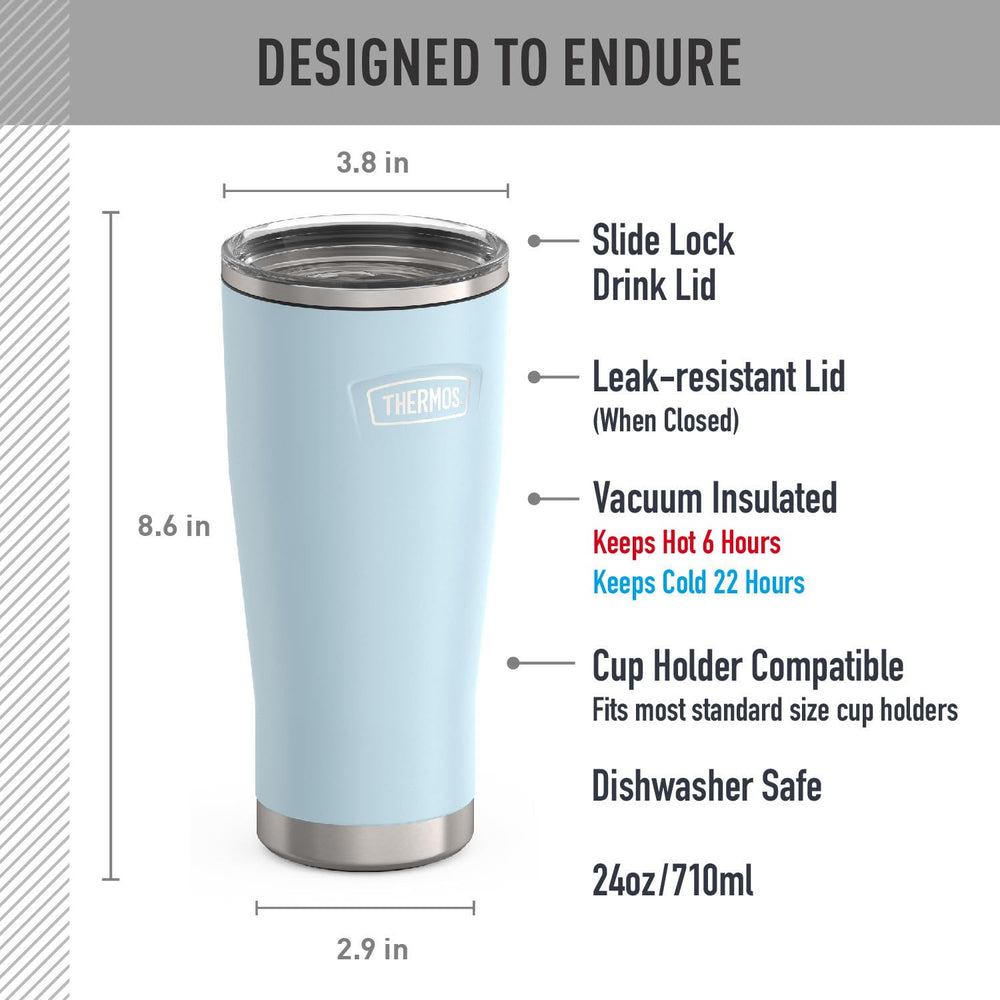 THERMOS goulot large ouvert facilitant nettoyage et remplissage