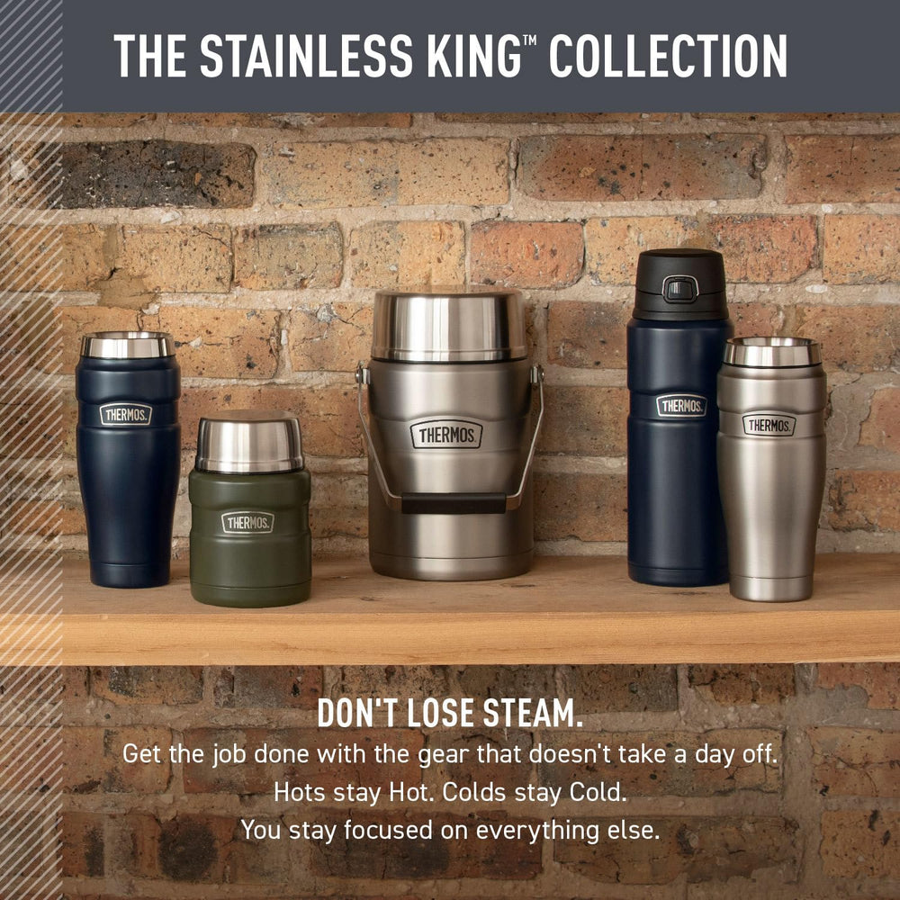 THERMOS comparaison avec une main pour visualiser taille et prise en main