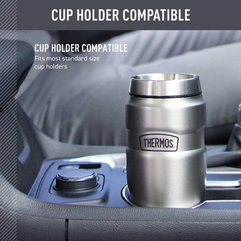 THERMOS couvercle DrinkLock fermé garantissant étanchéité et transport sûr