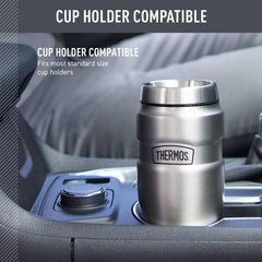 THERMOS couvercle DrinkLock fermé garantissant étanchéité et transport sûr