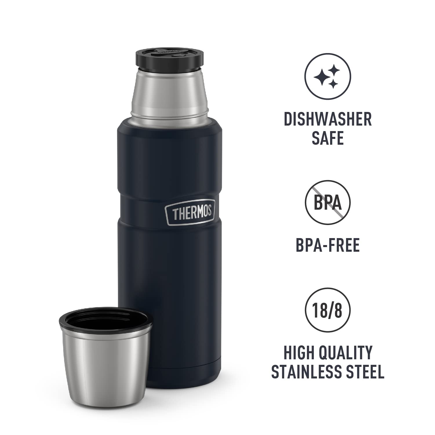 THERMOS bouteille en randonnée, garde boissons à température