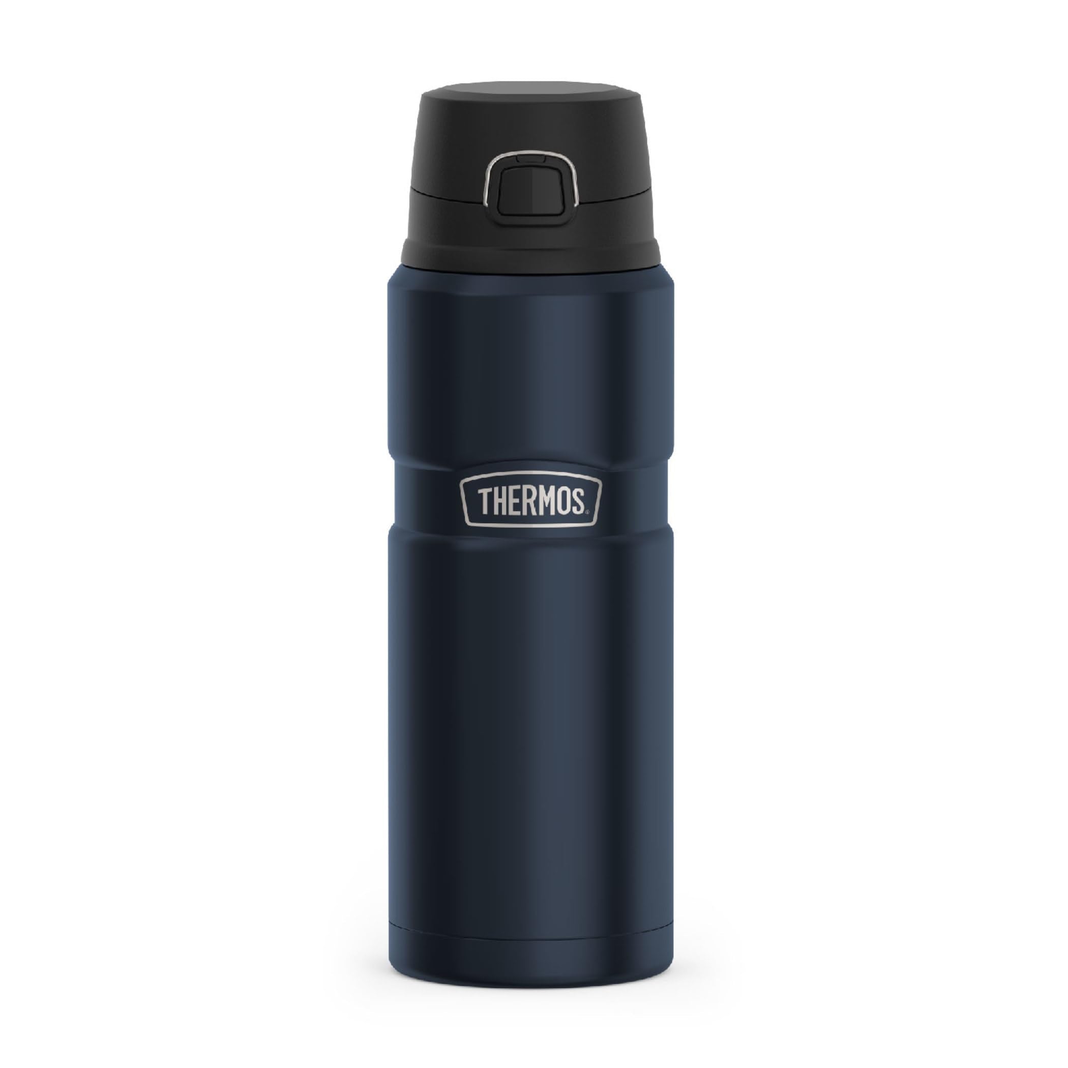 THERMOS vue avant Midnight Blue montrant design et étanchéité