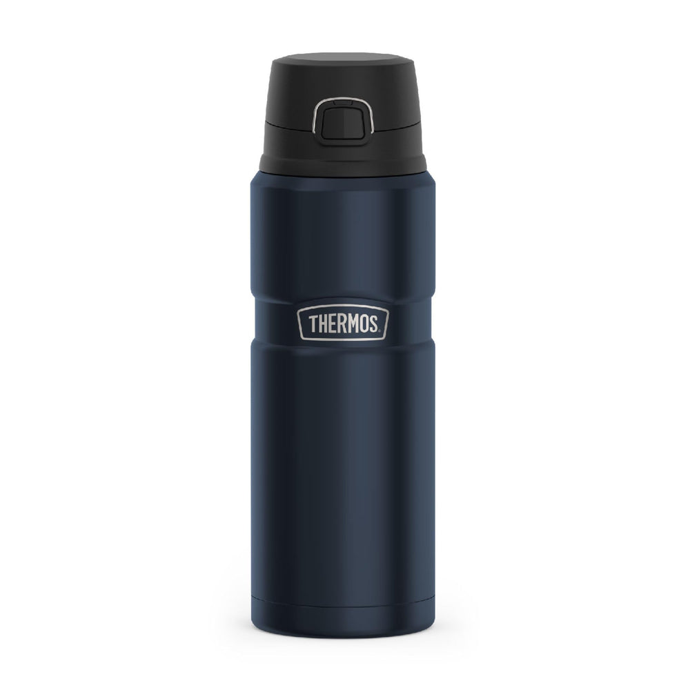 THERMOS vue avant Midnight Blue montrant design et étanchéité