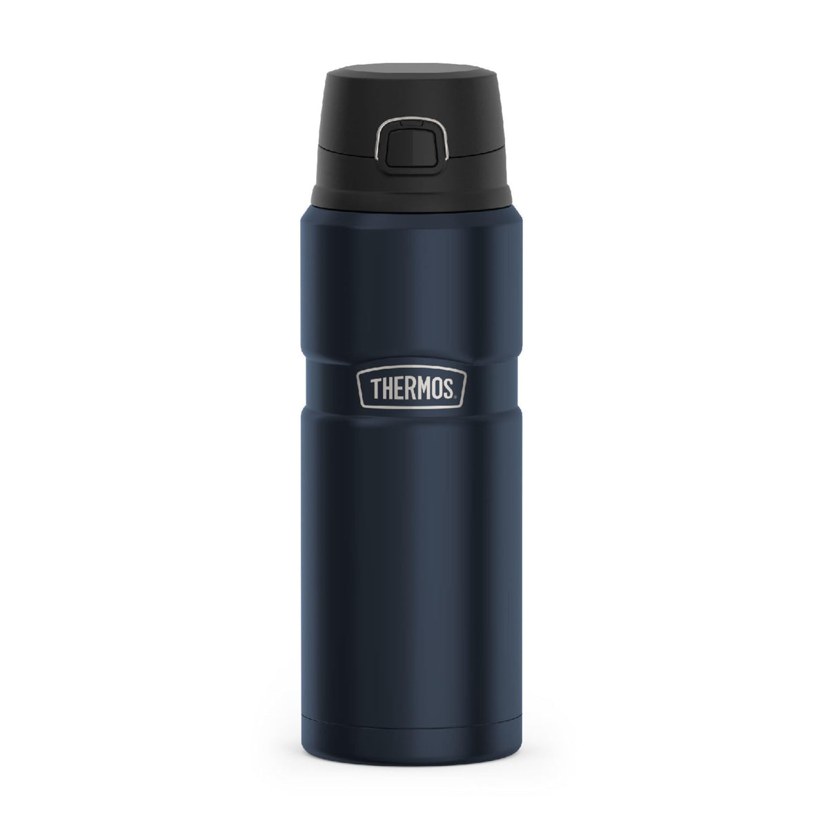THERMOS vue avant Midnight Blue montrant design et étanchéité