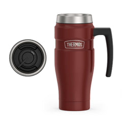THERMOS face avant Rustic Red montrant l'isolation et style