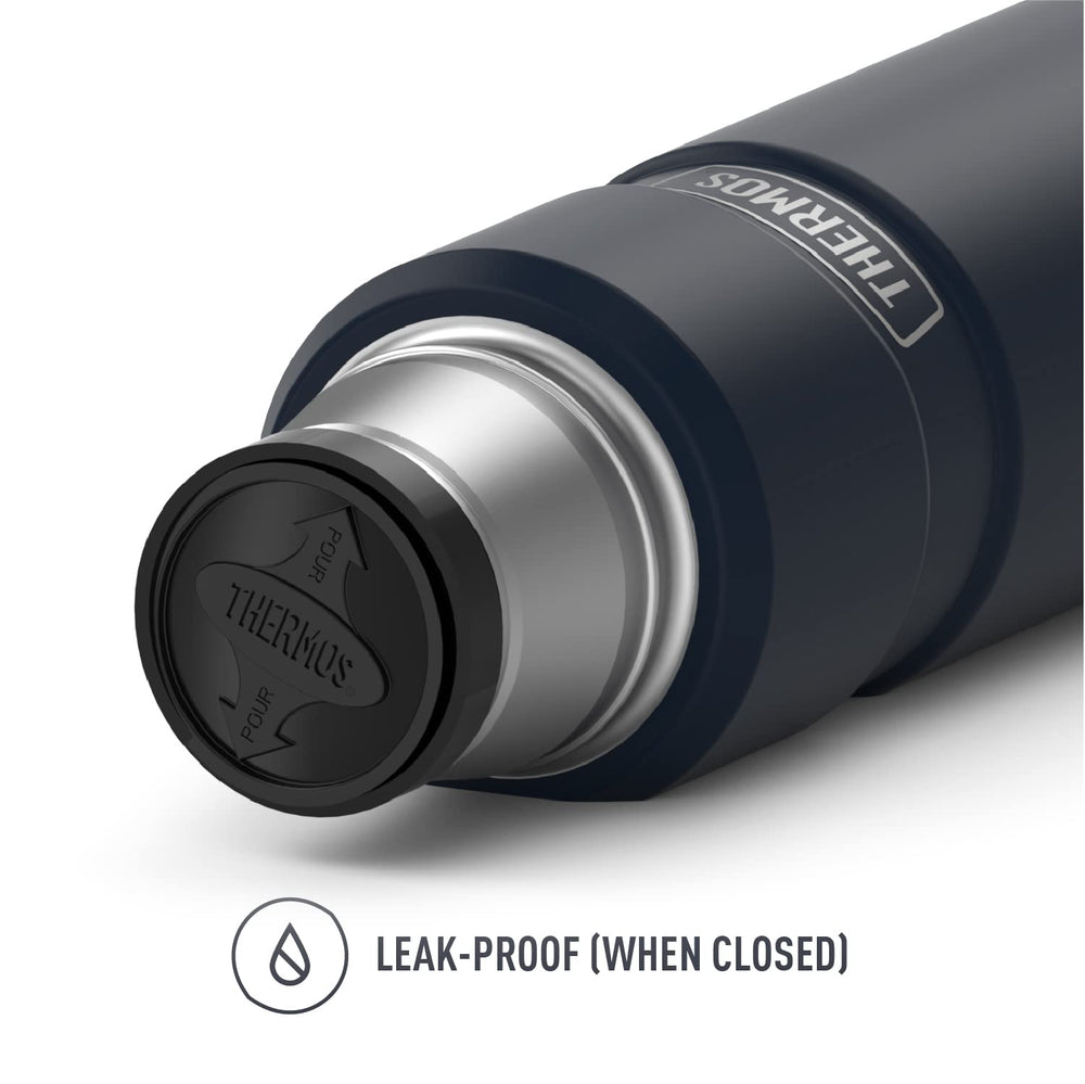 THERMOS gobelet intégré déployé, permet servir et partager