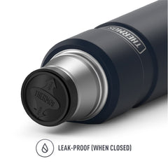 THERMOS gobelet intégré déployé, permet servir et partager