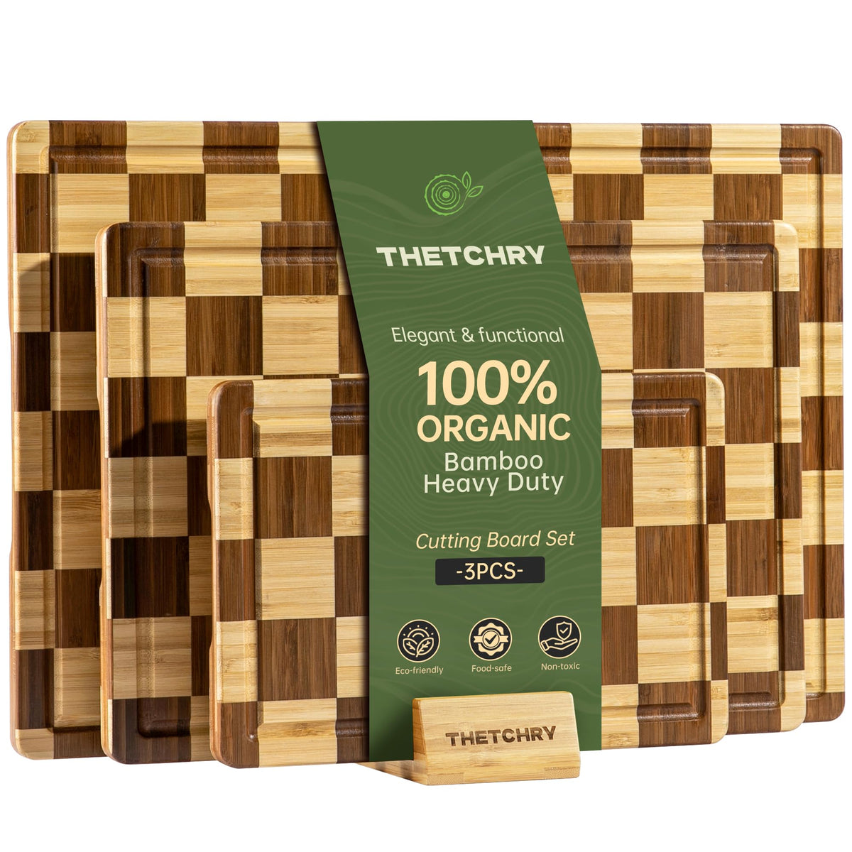 thetchry face avant du coffret élégant prêt à offrir