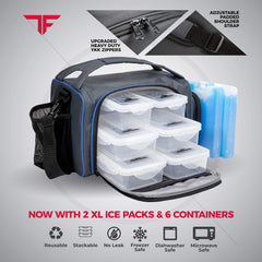 ThinkFit deux packs de glace XL gardant aliments froids