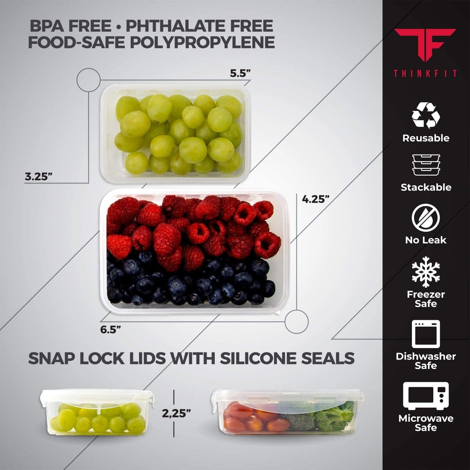 ThinkFit pilulier compact pour organiser médicaments et compléments