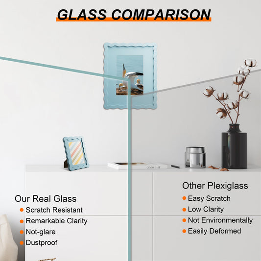 THKRLOF gros plan bord ondulé offrant style moderne et finition raffinée