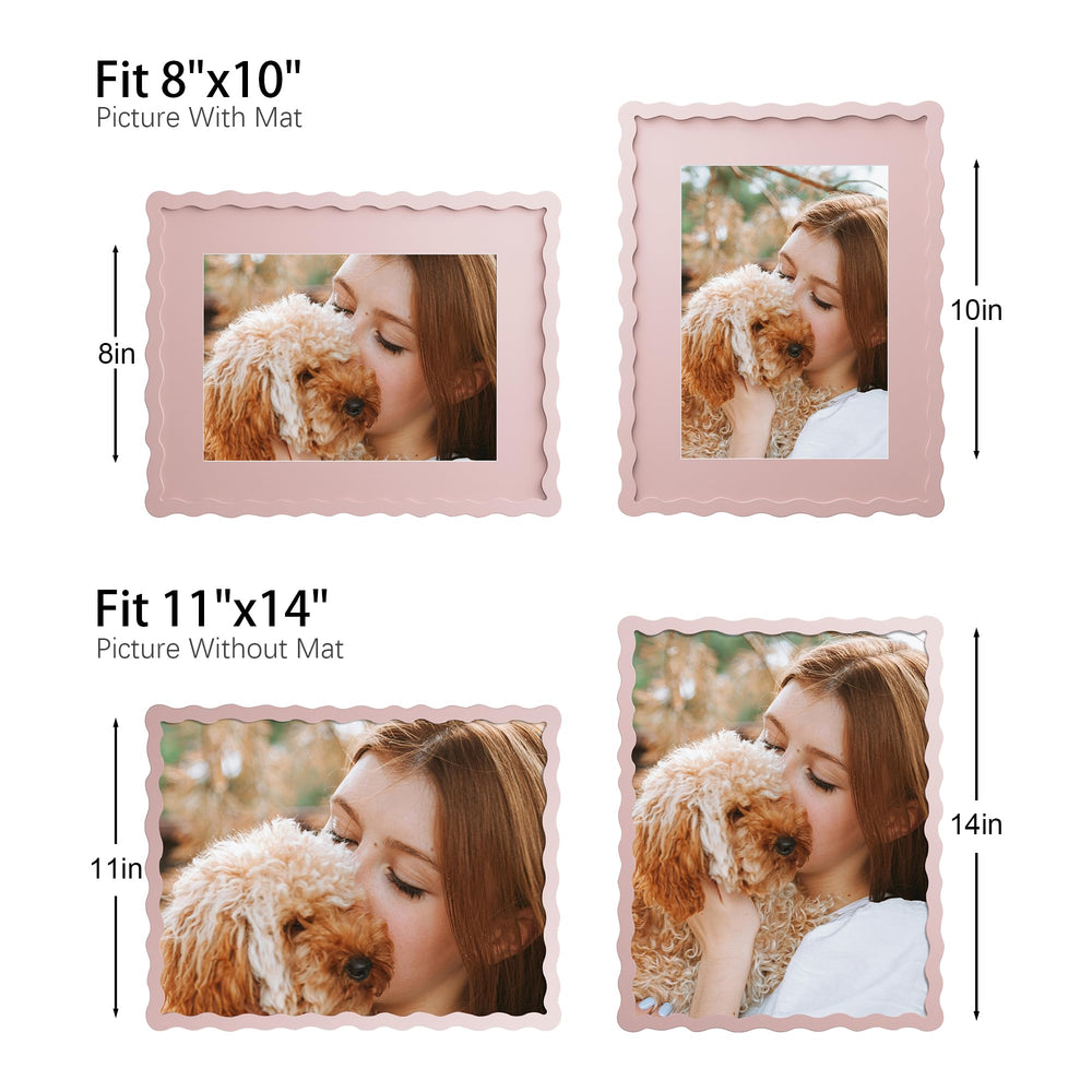 THKRLOF passe‑partout 8x10 intégré montrant centrage net et mise en valeur