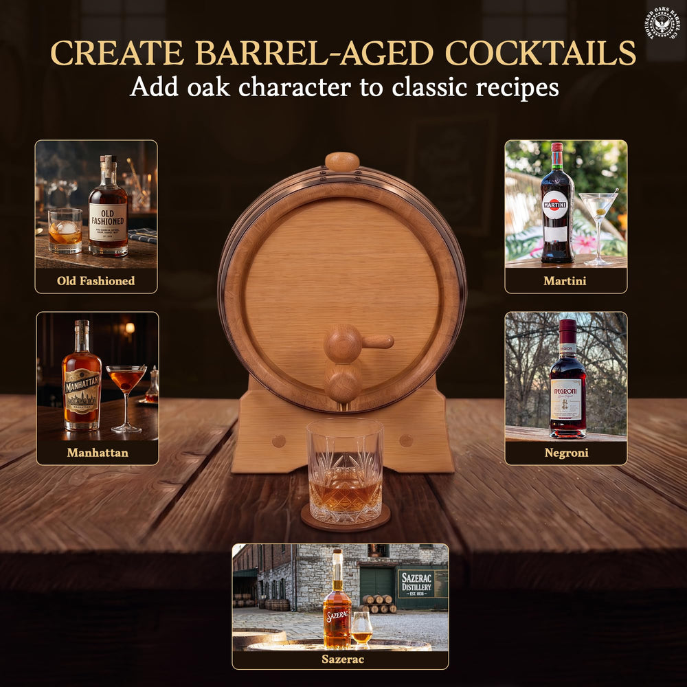 THOUSAND OAKS BARREL comparaison taille, montre échelle pour placement domestique facile