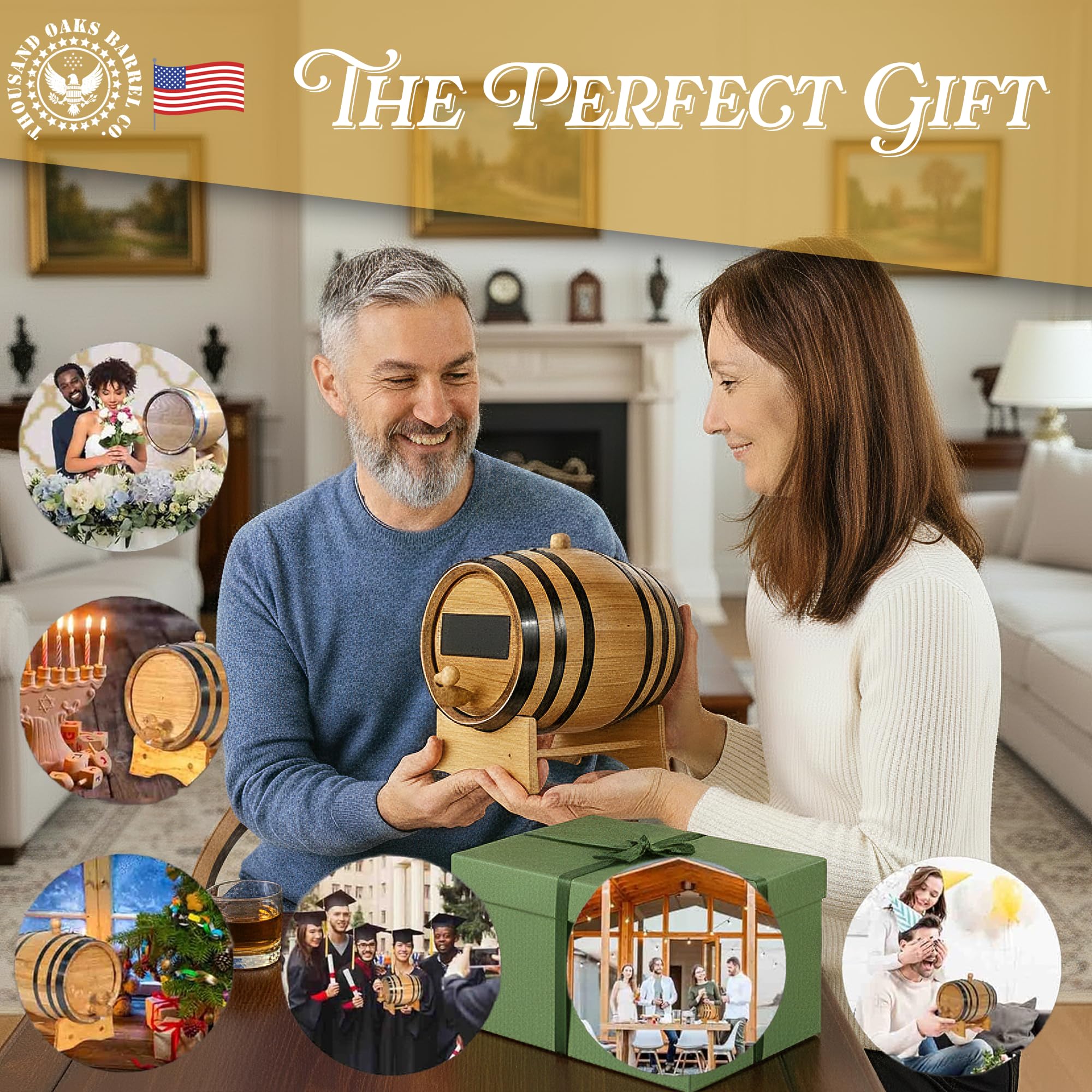 Thousand Oaks Barrel kit complet avec pastilles et instructions claires