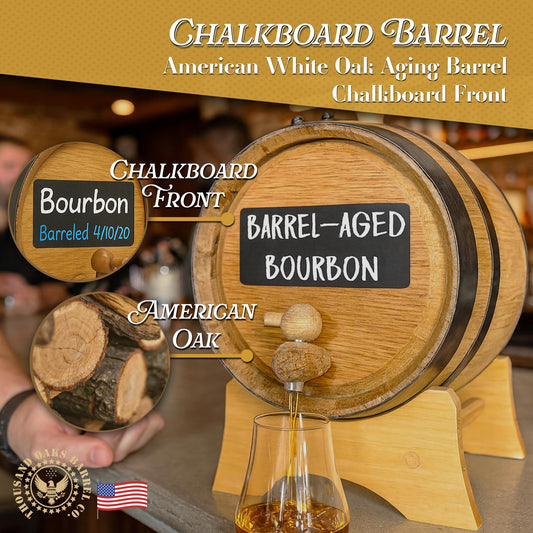 Thousand Oaks Barrel gros plan bois toast montrant texture et arômes