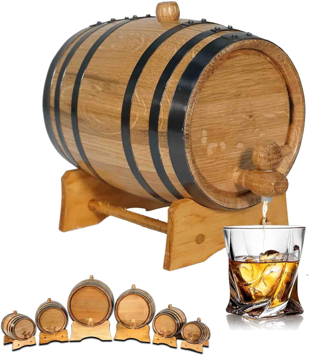 THOUSAND OAKS BARREL vue de face montrant le fût et son esthétique robuste