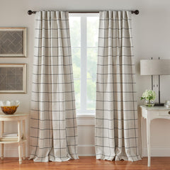 Threadmade panneau face avant en noir, style farmhouse et occultation