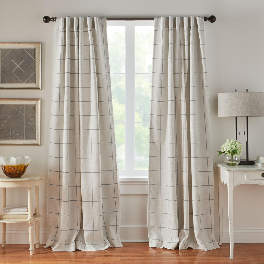 Threadmade Brighton panneau gris vue avant bénéfice occultant