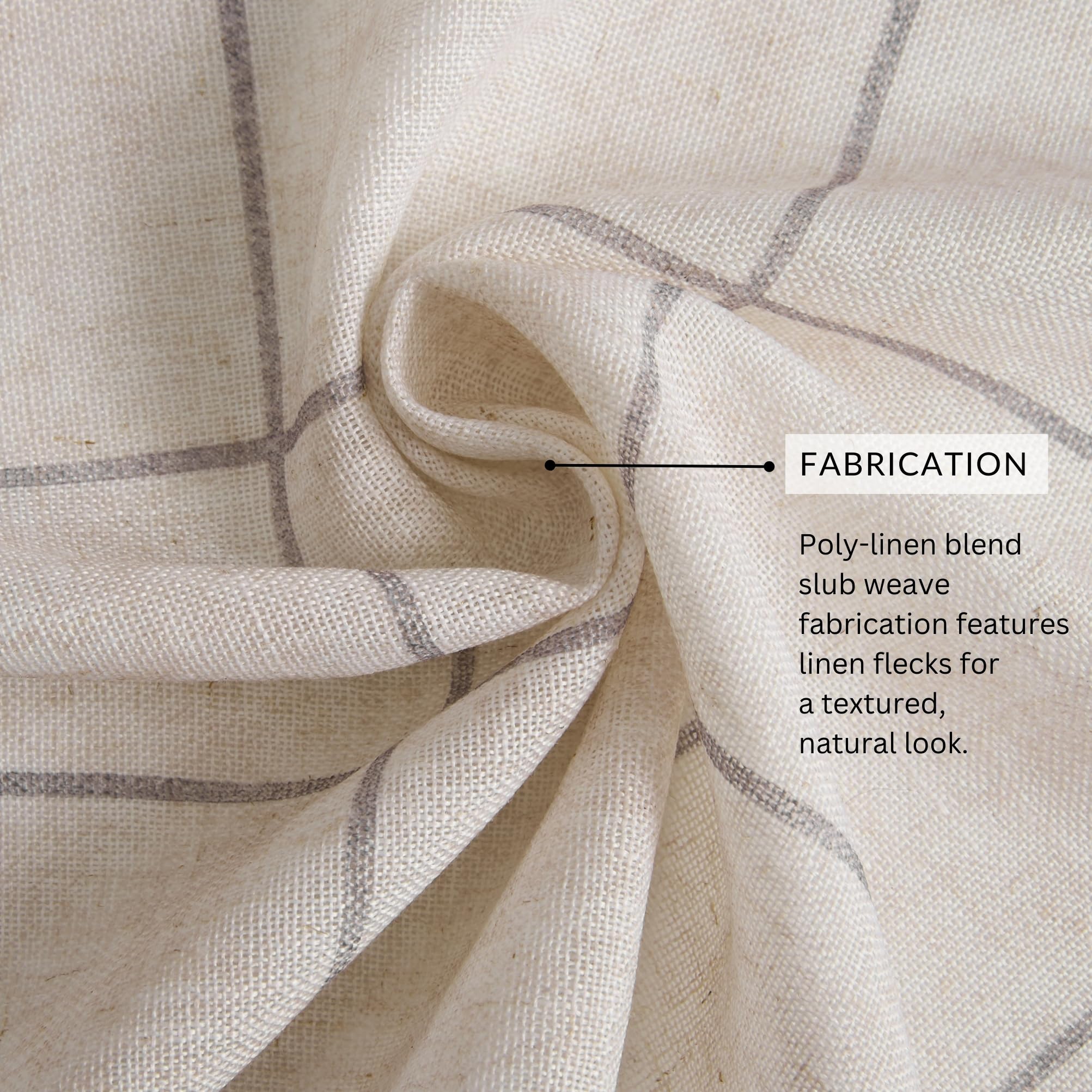 Threadmade Brighton rideau posé dans chambre bénéfice ambiance cosy