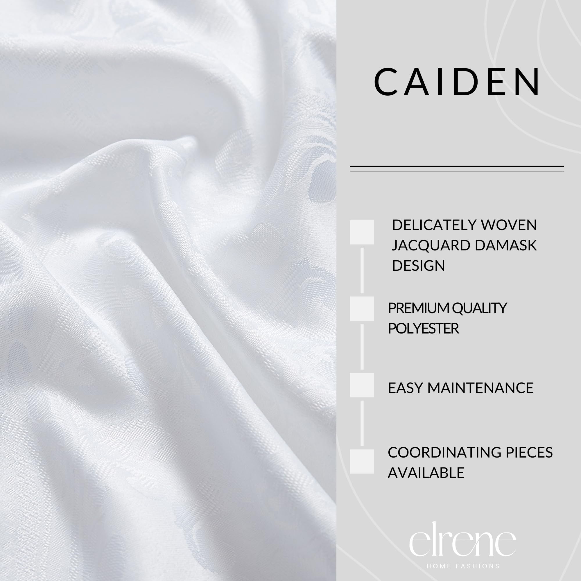 Threadmade Caiden détail ourlet, finitions renforçant la longévité