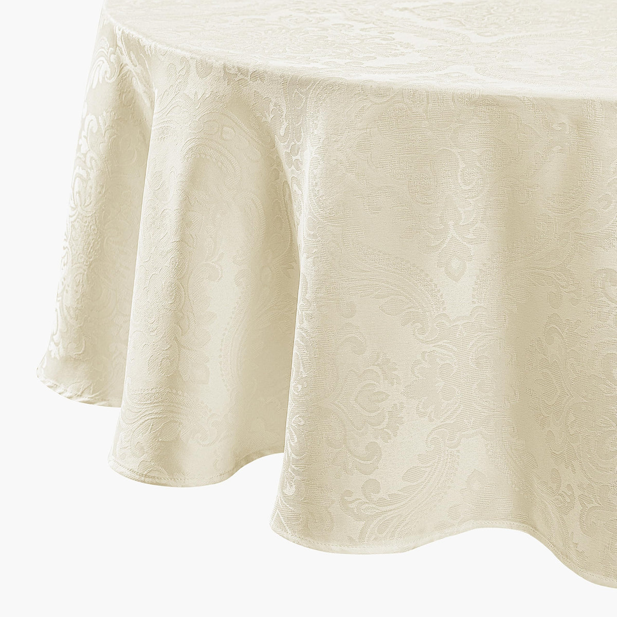 Threadmade Caiden nappe ivoire vue d'ensemble élégance et couverture complète