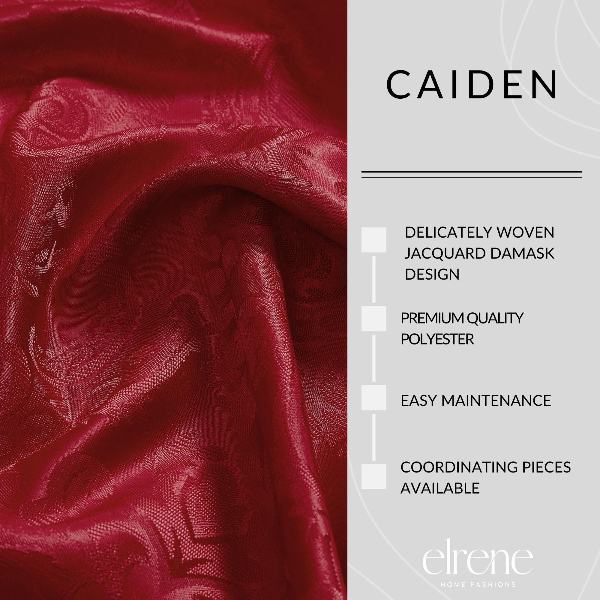 Threadmade Caiden nappe en situation, mise en table chaleureuse et accueillante