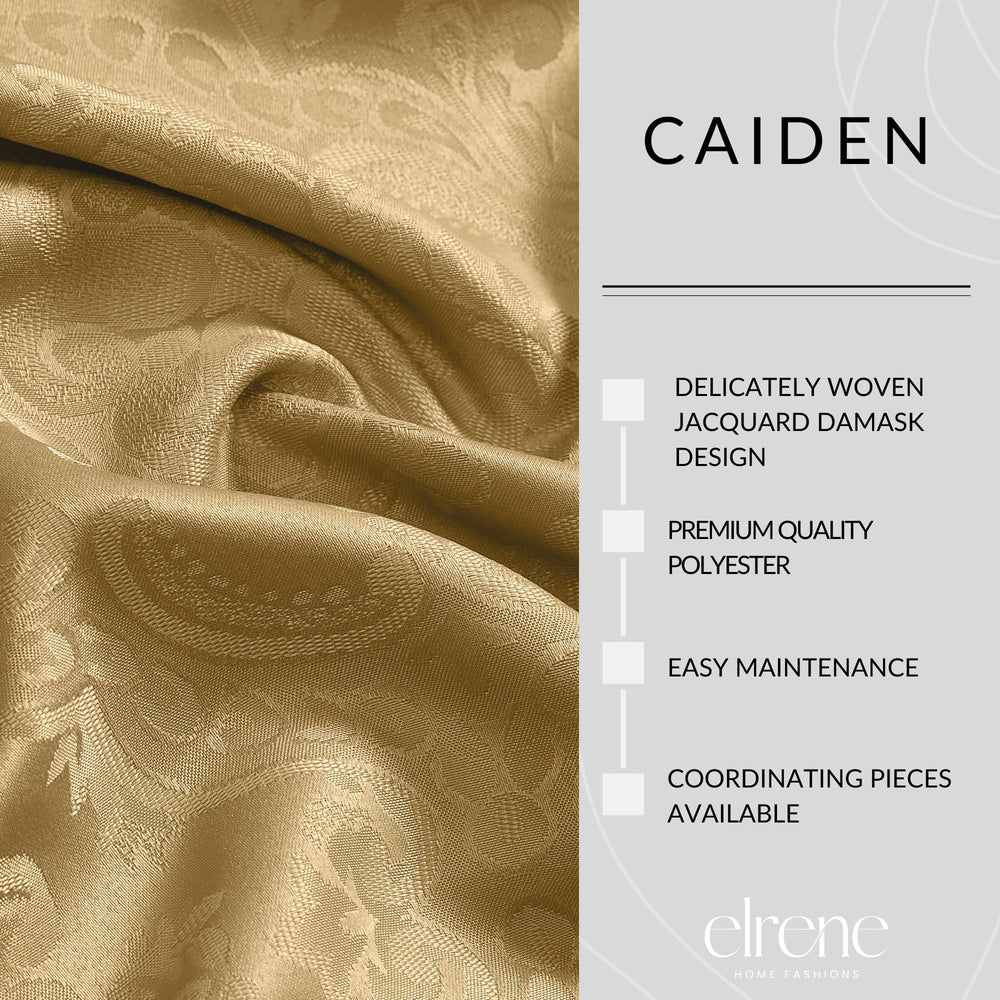 Threadmade Caiden nappe en situation de table montrant ambiance festive